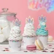 pikery jednorozec unicorn partypal 9 cm 5 szt