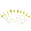 pikery koktajlowe emotikony arpex 12 cm 120 szt