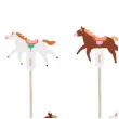 pikery konie partydeco 13 cm 6 szt
