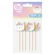 pikery kotek z korona godan 11 cm 6 szt