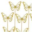 pikery motylki zloty godan 11 5 cm 12 szt