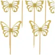 pikery motylki zloty godan 11 5 cm 12 szt