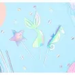 pikery syrenka opalizujacy partydeco 18 24 5 cm 3 szt