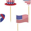 pikery usa amerykanskie symbole 6 szt