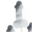 pikery wieczor panienski penisy srebrny partycollection 10 5 cm 5 szt