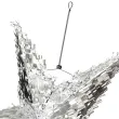 piniata gwiazda skladana srebrny partydeco 68 x 68 x 30 cm
