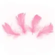 piorka dekoracyjne krotkie rozowe partypal 5 8 cm 50 szt