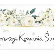 plakat komunia ihs pierwsza komunia swieta deco mariage 60x25 cm