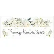 plakat komunia ihs pierwsza komunia swieta z rozami deco mariage 60x25 cm