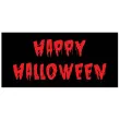 plakat krwawe happy halloween congee 70x30 cm
