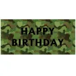 plakat wojskowe moro happy birthday congee 70x33 cm
