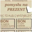 pocztowka bon prezentowy dla mezczyzny prezent na walentynki dla niego drewniana 140x90 mm