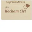 pocztowka moj walenty drewniana 140x90 mm