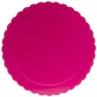 podklad pod tort falisty brzeg rozowy dekora 30 cm
