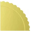 podklad pod tort falisty brzeg zloty partypal 25 cm