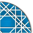 podkladki drewniane kolorowa geometria mix 6 szt