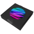 podkladki drewniane neonowe swiatlo mix 6 szt
