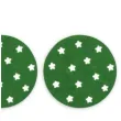 podkladki filcowe gwiazdki pod kubek zielone partypal 6 szt