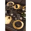 podkladki na stol sylwester zloty zegar santex 34 cm 4 szt