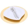 podkladki pod talerze lustrzane zloty dekolo 33 cm 6 szt