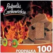 podpalka do grilla i kominka kostki szare tuba podpalki czechowickie 100 szt