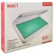 poduszka do stempli make 1 pudelko nasaczona zielona tusz wodny colop 90 x 50 mm