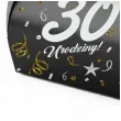 podziekowania dla gosci pudeleczka na slodycze 30 urodziny glamour birthday 7 5 x 6 5 cm 6 szt