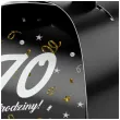 podziekowania dla gosci pudeleczka na slodycze 70 urodziny glamour birthday 7 5 x 6 5 cm 6 szt