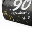 podziekowania dla gosci pudeleczka na slodycze 90 urodziny glamour birthday 7 5 x 6 5 cm 6 szt