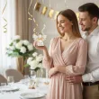 podziekowanie dla gosci chrzest pudeleczka na slodycze wizytowki na stol aniol x6