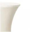 pokrowiec na stol koktajlowy cappucino partydeco 110 x 80 cm