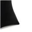 pokrowiec na stol koktajlowy czarny partydeco 110 x 80 cm