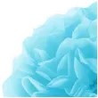 pompon bibulowy classic blekitny partypal 15 cm
