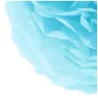 pompon bibulowy classic blekitny partypal 15 cm