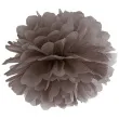 pompon bibulowy classic brazowy partydeco 35 cm