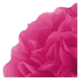 pompon bibulowy classic ciemny rozowy partypal 15 cm
