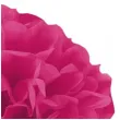 pompon bibulowy classic ciemny rozowy partypal 15 cm