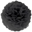 pompon bibulowy classic czarny partypal 15 cm