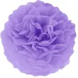 pompon bibulowy classic fioletowy partypal 35 cm