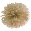 pompon bibulowy classic karmelowy 25 cm