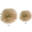 pompon bibulowy classic karmelowy 25 cm