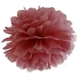 pompon bibulowy classic marsala 25 cm