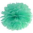 pompon bibulowy classic mietowy ciemny 25 cm