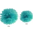 pompon bibulowy classic morski ciemny partydeco 35 cm