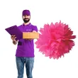 pompon bibulowy classic rozowy arpex 42 5 cm