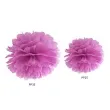 pompon bibulowy classic sliwkowy partydeco 35 cm
