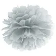 pompon bibulowy classic srebrny 25 cm