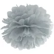 pompon bibulowy classic szary 25 cm