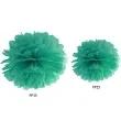 pompon bibulowy classic turkusowy 25 cm