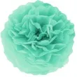 pompon bibulowy classic turkusowy partypal 25 cm